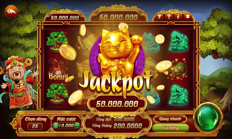 Game nổ hũ và slot đa dạng trên Thabet iOS
